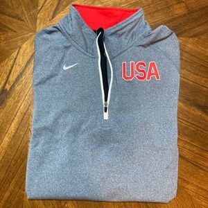 Nike USA Quarter Zip